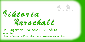 viktoria marschall business card